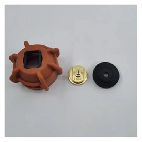 GUOFHUIO Sprühdüse 1,0 1,5 2,0 Edelstahl/Messing Fächerförmige Sprühsprinklerkopf for Pflanzenschutzdrohne T16 T20(Brass SX11002VS kit) von GUOFHUIO