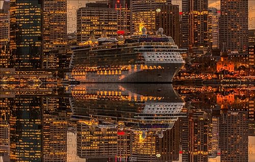 GUOHLOZ 1000-teilige Puzzles für Erwachsene, große herausfordernde Mini-Puzzle, schwierige Puzzles 1000 Teile, Geschenk für Geburtstag Heimdekoration Stadt, Schiff, Kreuzfahrtschiff, Sydney, 75x50cm GUOHLOZ 1000-teilige Puzzles für Erwachsene, große herausfordernde Mini-Puzzle, schwierige Puzzles 1000 Teile, Geschenk für Geburtstag Heimdekoration Stadt, Schiff, Kreuzfahrtschiff, Sydney, 75x50cm von GUOHLOZ