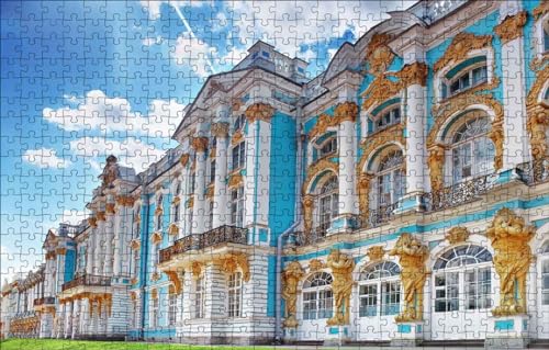 GUOHLOZ Puzzle 1000 Teile Erwachsene Puzzles für Erwachsene Klassische PuzzlesErwachsene Puzzles Schwer Pädagogisches Spielzeug Erwachsene Kinder Sankt Petersburg,Russland,75x50cm von GUOHLOZ