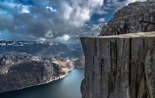 GUOHLOZ Puzzles 1500 Teile Puzzles für Erwachsene Lernspiel Herausforderung 1500 Teile Puzzles für Erwachsene Kinder, Norwegen, Cathedral Rock, Preikestolen, 87x57cm GUOHLOZ Puzzles 1500 Teile Puzzles für Erwachsene Lernspiel Herausforderung 1500 Teile Puzzles für Erwachsene Kinder, Norwegen, Cathedral Rock, Preikestolen, 87x57cm von GUOHLOZ