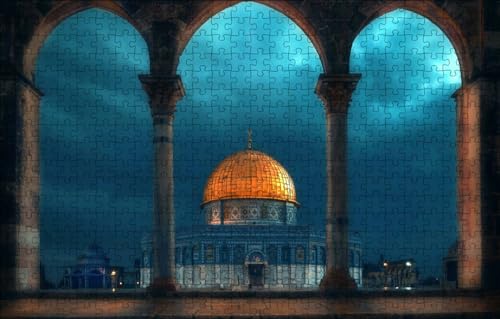 GUOHLOZ Puzzles FüR Erwachsene 1000 Teile Holzpuzzle Hands On Game Family Decoration, Moschee, 75x50cm GUOHLOZ Puzzles FüR Erwachsene 1000 Teile Holzpuzzle Hands On Game Family Decoration, Moschee, 75x50cm von GUOHLOZ