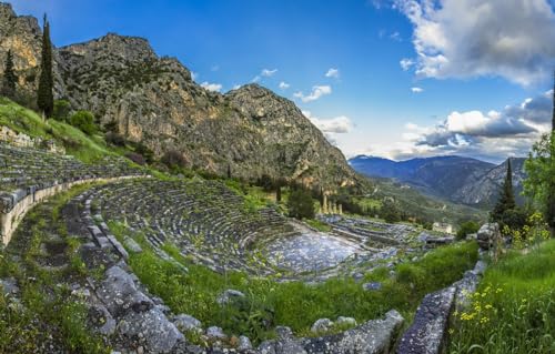 GUOHLOZ Puzzles für Erwachsene 1000 Teile, Puzzle, Holzpuzzles, Familiendekoration, Meer, Berge, Griechenland, Delphi, 75x50cm GUOHLOZ Puzzles für Erwachsene 1000 Teile, Puzzle, Holzpuzzles, Familiendekoration, Meer, Berge, Griechenland, Delphi, 75x50cm von GUOHLOZ