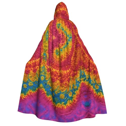GUOLGP Batik-Umhang mit Kapuze für Damen und Herren, für Halloween, Weihnachten, Karneval, Mottopartys GUOLGP Batik-Umhang mit Kapuze für Damen und Herren, für Halloween, Weihnachten, Karneval, Mottopartys von GUOLGP