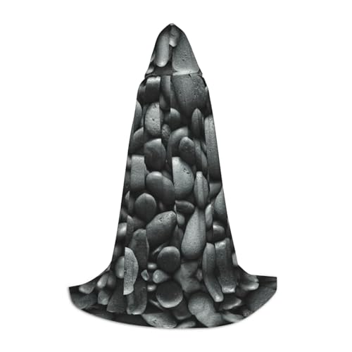 GUOLGP Halloween-Kapuzenumhang mit vielen schwarzen Kieselsteinen, für Herren, Damen, Teenager, Zauberer, Robe für Weihnachten, Kostüm, Karneval GUOLGP Halloween-Kapuzenumhang mit vielen schwarzen Kieselsteinen, für Herren, Damen, Teenager, Zauberer, Robe für Weihnachten, Kostüm, Karneval von GUOLGP