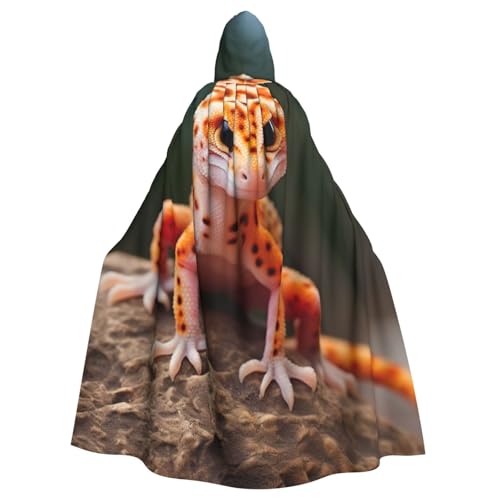 GUOLGP Halloween-Kostüm mit Kapuze, Leopardenmuster, für Erwachsene, Kinder, für Cosplay-Partys und Festivals GUOLGP Halloween-Kostüm mit Kapuze, Leopardenmuster, für Erwachsene, Kinder, für Cosplay-Partys und Festivals von GUOLGP