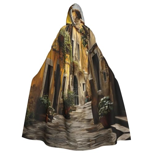 GUOLGP Italienisches Halloween-Kostüm mit Kapuze für Erwachsene und Kinder, für Cosplay-Partys und Festivals GUOLGP Italienisches Halloween-Kostüm mit Kapuze für Erwachsene und Kinder, für Cosplay-Partys und Festivals von GUOLGP