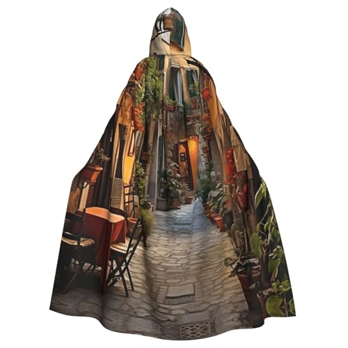 GUOLGP Italienisches Halloween-Kostüm mit Kapuze für Erwachsene und Kinder, für Cosplay-Partys und Festivals GUOLGP Italienisches Halloween-Kostüm mit Kapuze für Erwachsene und Kinder, für Cosplay-Partys und Festivals von GUOLGP