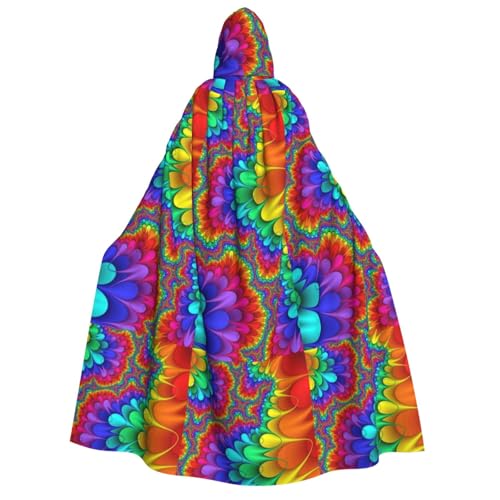 GUOLGP Leuchtender Farbdruck für Damen und Herren mit Kapuze für Halloween, Weihnachten, Karneval, Themenpartys GUOLGP Leuchtender Farbdruck für Damen und Herren mit Kapuze für Halloween, Weihnachten, Karneval, Themenpartys von GUOLGP