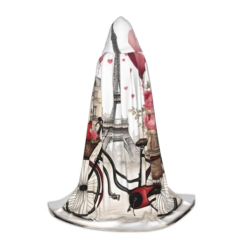 GUOLGP Love Paris Turm Kaffee Wein Parfüm Fahrrad Herz Druck Halloween Kapuzenumhang Männer Frauen Teenager Zauberer Robe für Weihnachten Kostüm Karneval GUOLGP Love Paris Turm Kaffee Wein Parfüm Fahrrad Herz Druck Halloween Kapuzenumhang Männer Frauen Teenager Zauberer Robe für Weihnachten Kostüm Karneval von GUOLGP