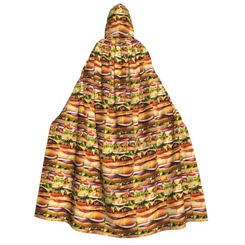 GUOLGP Lustiger Aufdruck, für Damen und Herren, mit Kapuze, für Halloween, Weihnachten, Karneval, Mottopartys GUOLGP Lustiger Aufdruck, für Damen und Herren, mit Kapuze, für Halloween, Weihnachten, Karneval, Mottopartys von GUOLGP