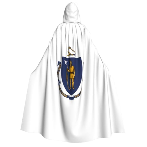 GUOLGP Massachusetts Umhang mit Kapuze für Herren und Damen, Erwachsenen-Umhang mit Kapuze, für Halloween, Weihnachten, Karneval, Mottopartys GUOLGP Massachusetts Umhang mit Kapuze für Herren und Damen, Erwachsenen-Umhang mit Kapuze, für Halloween, Weihnachten, Karneval, Mottopartys von GUOLGP
