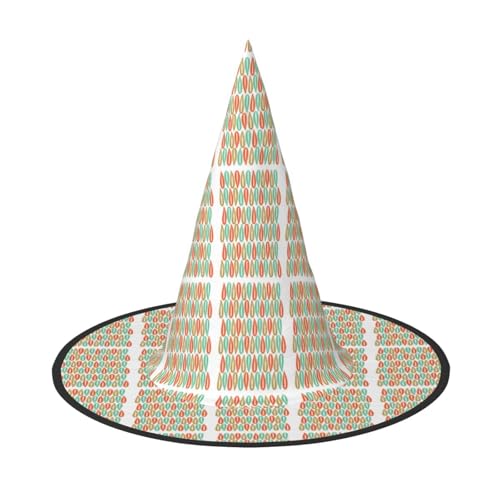 GUOLGP Moderner, modischer Hexenhut für Halloween, für Partys, Karneval und Cosplay, leicht, faltbar GUOLGP Moderner, modischer Hexenhut für Halloween, für Partys, Karneval und Cosplay, leicht, faltbar von GUOLGP