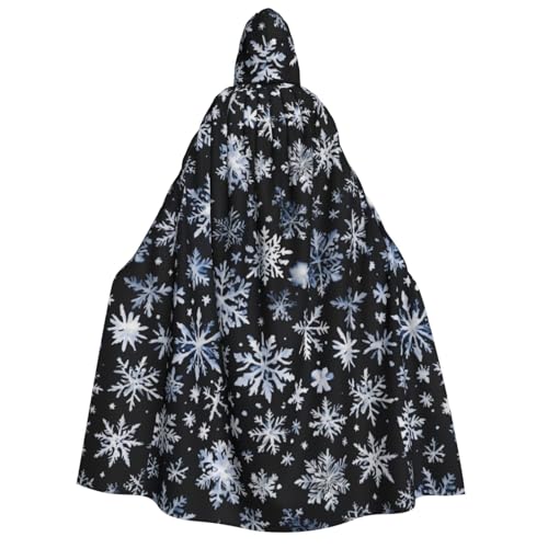 GUOLGP Umhang mit Schneemann, Sternen und Schneeflocken, für Damen und Herren, mit Kapuze, für Halloween, Weihnachten, Karneval, Mottopartys GUOLGP Umhang mit Schneemann, Sternen und Schneeflocken, für Damen und Herren, mit Kapuze, für Halloween, Weihnachten, Karneval, Mottopartys von GUOLGP