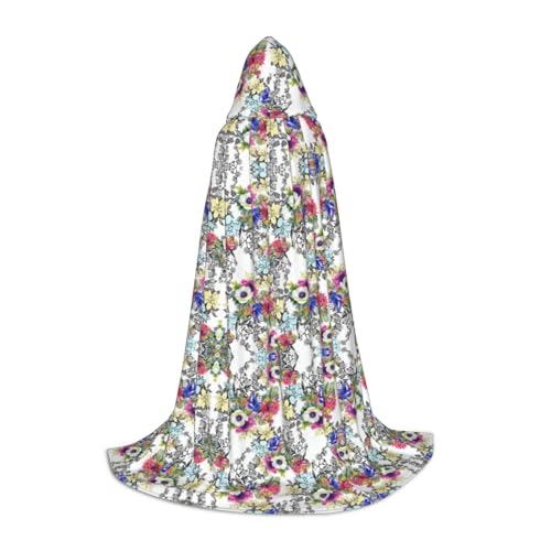 Gartenumhang mit Kapuze für Herren, Damen, Teenager, Zauberer, Robe für Weihnachten, Kostüm, Karneval Gartenumhang mit Kapuze für Herren, Damen, Teenager, Zauberer, Robe für Weihnachten, Kostüm, Karneval von GUOLGP