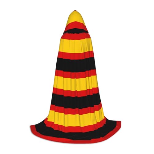 Halloween-Kapuzenumhang mit deutscher Flagge, für Herren, Damen, Teenager, Zauberer, Robe für Weihnachten, Kostüm, Karneval Halloween-Kapuzenumhang mit deutscher Flagge, für Herren, Damen, Teenager, Zauberer, Robe für Weihnachten, Kostüm, Karneval von GUOLGP