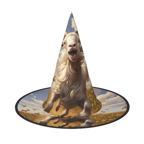 Stilvoller Halloween-Hexenhut für Partys, Karneval und Cosplay, leicht, faltbar Stilvoller Halloween-Hexenhut für Partys, Karneval und Cosplay, leicht, faltbar von GUOLGP