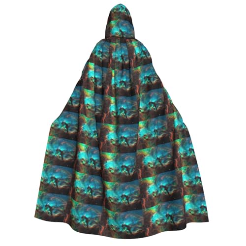 Universe Galaxy Space Print Herren und Damen Kapuzenumhang für Halloween, Weihnachten, Karneval, Mottopartys Universe Galaxy Space Print Herren und Damen Kapuzenumhang für Halloween, Weihnachten, Karneval, Mottopartys von GUOLGP