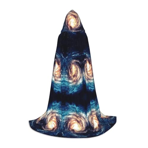 Universe Milky Way Galaxy Print Halloween Hooded Cloak Men Women Teens Wizard Robe For Christmas Costume Carnival Universe Milky Way Galaxy Print Halloween Hooded Cloak Men Women Teens Wizard Robe For Christmas Costume Carnival von GUOLGP