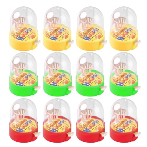 GUOYOU 20 Pcs Mini Basketball, Flipper Basketball, Finger Schießspielzeug, Kleines Spielzeug Korbwurf, für Jungen und Mädchen Kinder Party Geburtstag Party Mitgebsel, Gastgeschenke von GUOYOU