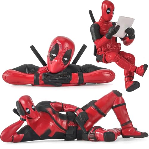 GUOYOU Deadpool Auto Car Accessories Auto Rückspiegel Anhänger Zubehör 3Pcs Deadpool Mini Figuren Dekoration Deadpool Schlüsselanhänger Figur en Fürs Auto Car Innenraum Zubehör Deadpool Kette GUOYOU Deadpool Auto Car Accessories Auto Rückspiegel Anhänger Zubehör 3Pcs Deadpool Mini Figuren Dekoration Deadpool Schlüsselanhänger Figur en Fürs Auto Car Innenraum Zubehör Deadpool Kette von GUOYOU