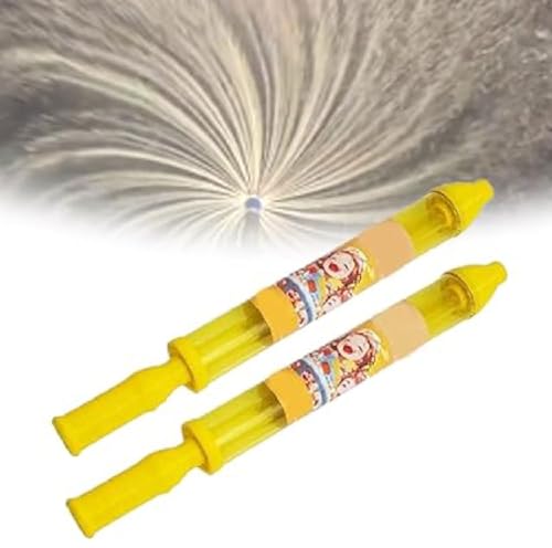 2 Stück Firework Water Gun, Firework Style Water Spray Toy, Feuerwerk Wasserpistolen, Wasser Feuerwerk Spielzeug, Romantisch Feuerwerk Stil Wassersprühspielzeug für Kinder und Erwachsene (Gelb) von GUSHE