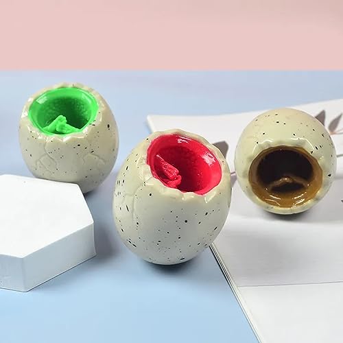 3 Stück Dinosaurier Ei Quetschspielzeug, Dinosaurier Eier Stressbälle Spielzeug, Tier Squishies Spielzeug, Anti-Stress-Dinosaurier-Ei, Sensorisches Fidget Spielzeug, Geschenk für Kinder Erwachsene 3 Stück Dinosaurier Ei Quetschspielzeug, Dinosaurier Eier Stressbälle Spielzeug, Tier Squishies Spielzeug, Anti-Stress-Dinosaurier-Ei, Sensorisches Fidget Spielzeug, Geschenk für Kinder Erwachsene von GUSHE
