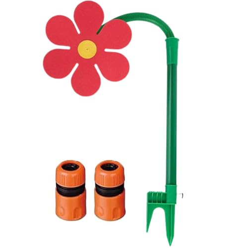 Crazy Daisy Water Sprinkler, Rasensprinkler Tanzende Blume Wasserspiel Garten, Wasserspielzeug Kinder Outdoor, Tanzende Blume Wasser Sprinkler für Kinder Crazy Daisy Water Sprinkler, Rasensprinkler Tanzende Blume Wasserspiel Garten, Wasserspielzeug Kinder Outdoor, Tanzende Blume Wasser Sprinkler für Kinder von GUSHE
