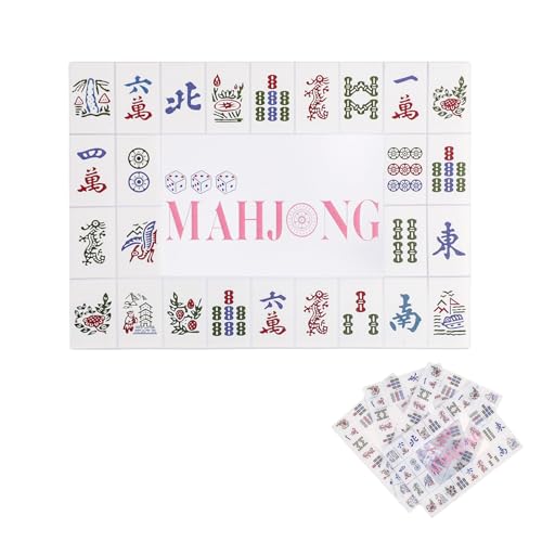 GUSTARIA Mahjong Fliesenmischer (Shufflers), Mahjong Zubehör für Mahjong-Liebhaber, 4er Set von GUSTARIA