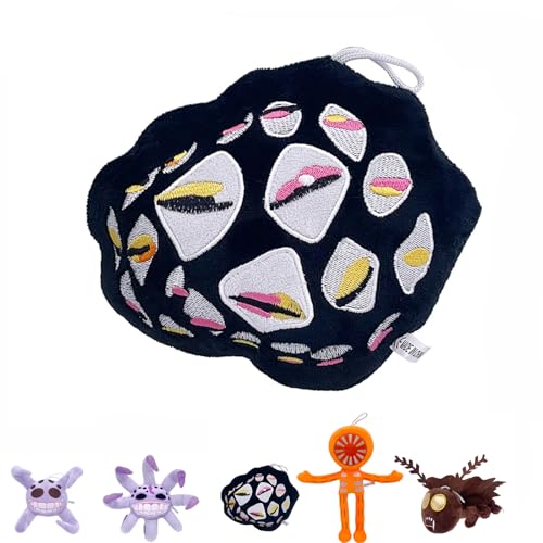 GUUIESMU Doors Floor 2 Plüsch-Figur, Monster Horror Game Stofftier für Kinder und Erwachsene, Halloween Weihnachten Geburtstag Geschenk für Jungen Mädchen (D) von GUUIESMU