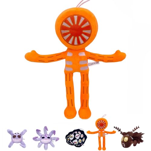 GUUIESMU Doors Plush - Monster Horror Game Stuffed Figure Doll für Kinder und Erwachsene, Halloween Weihnachten Geburtstag Geschenk für Jungen Mädchen (F) von GUUIESMU