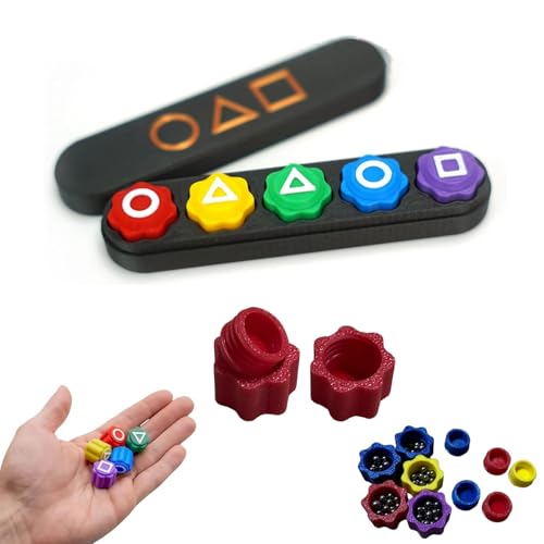 GUUIESMU Gonggi Koreanisches Spiel, Korean Traditional Game, Gonggi Jack Stone Catching Game (1set) von GUUIESMU