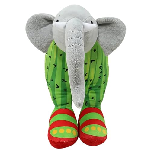 GUUIESMU Italian Brainrot Plush,Tung Tung Tung Sahur, Ballerina Cappuccino,Elephant, Cappuccino Assino,for Creative Play and Home Decor, for Anime Lovers (B15) von GUUIESMU