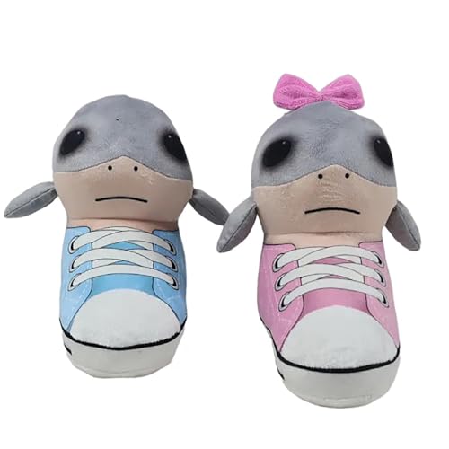 GUUIESMU Italian Brainrot Toys,Tralalero Tralala Plush Shark,Cute and Soft for Fans Boys Girls Children Adults Halloween Christmas Birthday Home Decor (2pcs) von GUUIESMU