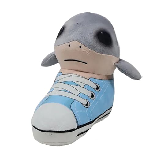 GUUIESMU Italian Brainrot Toys,Tralalero Tralala Plush Shark,Cute and Soft for Fans Boys Girls Children Adults Halloween Christmas Birthday Home Decor (Blue) von GUUIESMU
