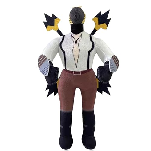 GUUIESMU Upgrade Titan Drillman Plush,Upgraded Titan Tv Man Plush,Tv Man Toy,Titan Speaker Man Plush,Stuffed Adventure Anime Game Figure Halloween For Fans (D) von GUUIESMU