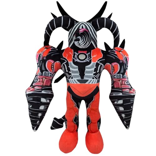 GUUIESMU Upgrade Titan Drillman Plush,Upgraded Titan Tv Man Plush,Tv Man Toy,Titan Speaker Man Plush,Stuffed Adventure Anime Game Figure Halloween for Fans (F) von GUUIESMU