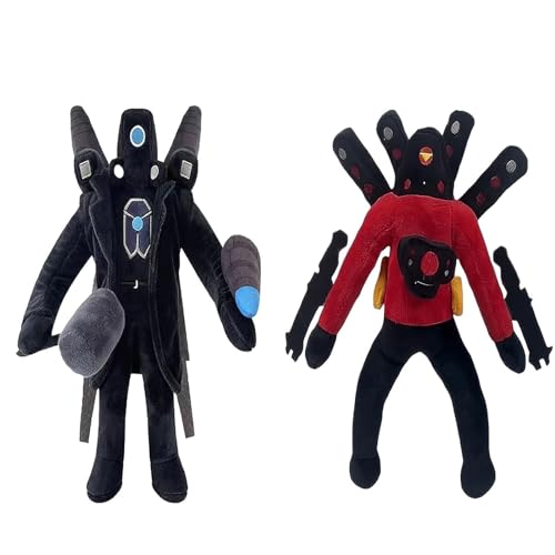 GUUIESMU Skibidi Plush,Titan Speakerman Upgraded,Titan Tv Man Upgraded,Titan Speakerman Figure,Cameraman Plush,Skibidi Figuren,for Kids Fans Halloween Christmas Birthday Gifts (I) von GUUIESMU