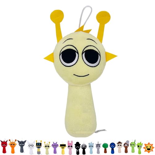 GUUIESMU Sprunki Plush,Sprunki Wenda Plush,7.8 Inch Sprunki Plushies,Soft Stuffed Animal Pillow Figure Doll Christmas Birthday Gifts for Adult Kids (A19) von GUUIESMU
