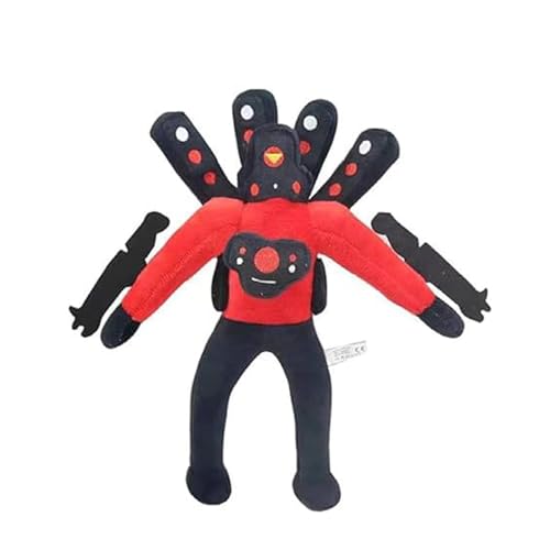 GUUIESMU Titan Drillman Plush,Upgraded Titan Speakman Plush,Titan Clockman Plush, New Upgraded Titan Cameraman Plush,Upgraded Titan Tv Man Plush for Fans Kids Halloween Christmas Birthday Gift (A) von GUUIESMU