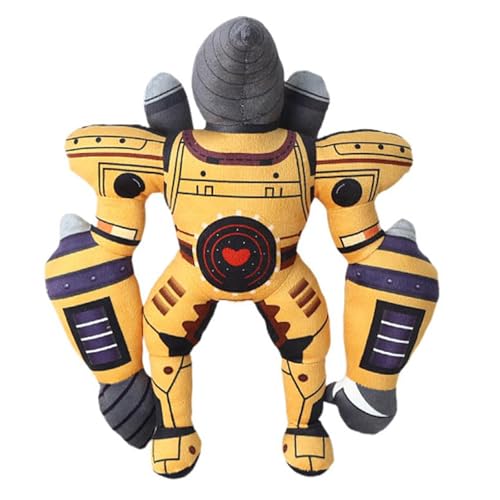 GUUIESMU Titan Drillman Plush,Upgraded Titan Speakman Plush,Titan Clockman Plush, New Upgraded Titan Cameraman Plush,Upgraded Titan Tv Man Plush for Fans Kids Halloween Christmas Birthday Gift (D) von GUUIESMU