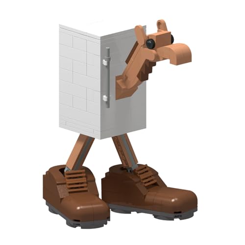 GUUIESMU Tung Tung Tung Sahur Figure,Italian Brainrot Figures,Tralalero Tralala Building Blocks,Building Toy Set,Collectible Figure,for Collection and Decoration (836) von GUUIESMU