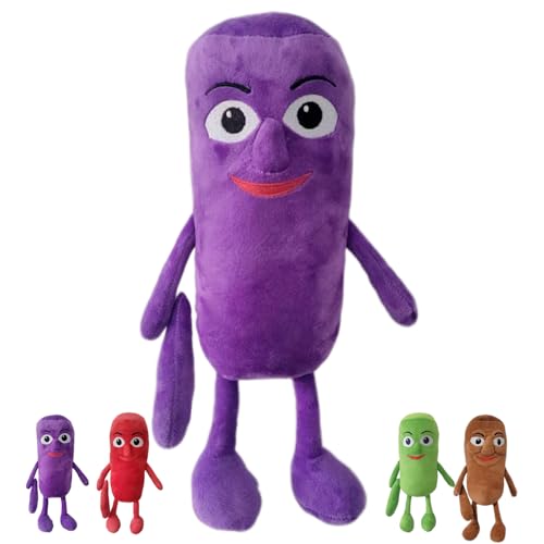 GUUIESMU Tung Tung Tung Sahur Plush,Italian Brainrot Plush,Soft Stuffed Animal Pillow Figure Doll Birthday Gifts for Adult Kids (A2) von GUUIESMU