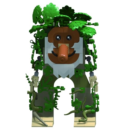 GUUIESMU Tung Tung Tung Sahur Vs Tralalero Tralala Building Blocks,Italian Brainrot Animals, Building Toy Set,Collectible Figure, for Collection and Decoration (BRR BRR Patapim) von GUUIESMU