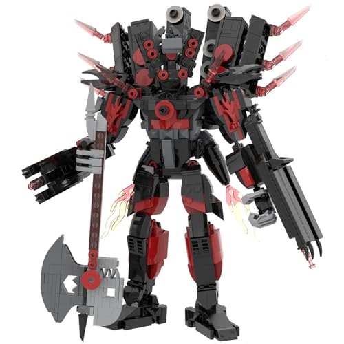 Upgraded Titan Speaker Man,Cameraman,Upgrade Drillman,Titan Clockman,Upgrade Tv Man,Building Block,Fans Collect Gifts（716） von GUUIESMU