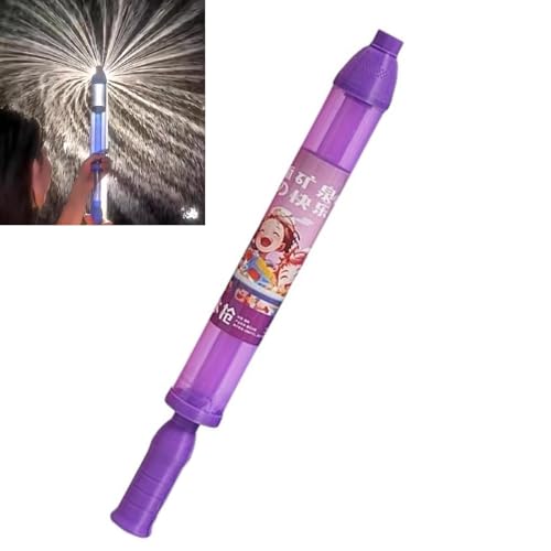 Feuerwerk Wasser-Squirter, Hochdruckauszug Feuerwerk Wasserspray Spielzeug, romantische Wasserbrunnenspielzeug, interaktiver Pool Wassersaker Spielzeug, Sommer im Freien Wasser Blaster (Purple) von GUUZETU