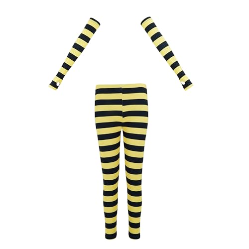 GVLAQST Sally Damen-Leggings für Halloween, Weihnachten, Albtraumärmel, Stretch-Leggings, schwarz/gelb, XL-XXL GVLAQST Sally Damen-Leggings für Halloween, Weihnachten, Albtraumärmel, Stretch-Leggings, schwarz/gelb, XL-XXL von GVLAQST