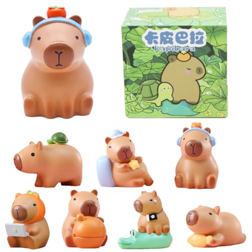 1Pcs Blind Box Capybara Action Figuren Figuren Random Collection Guess Blind Bag Überraschungs Box Sammlerstück Kunstspielzeug, Geburtstagsfeier Geschenk für Kinder Weihnachten 1Pcs Blind Box Capybara Action Figuren Figuren Random Collection Guess Blind Bag Überraschungs Box Sammlerstück Kunstspielzeug, Geburtstagsfeier Geschenk für Kinder Weihnachten von GVMJHYK