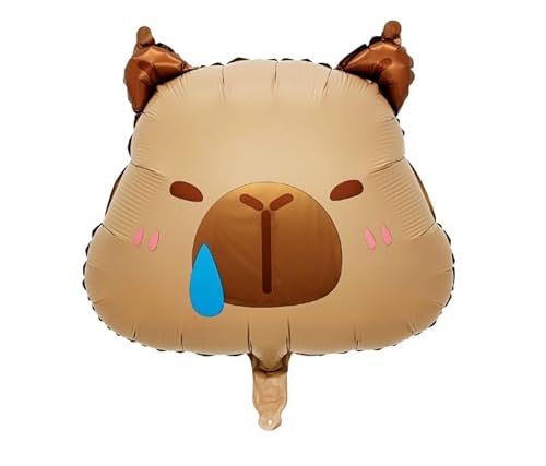 7PCS Folienballon Capybara Geburtstagsdeko Ballon Tiere Capybara Luftballon Folie Kindergeburtstag Deko Geburtstag Luftballons Helium Dschungel Ballons Geburtstagsfeier 7PCS Folienballon Capybara Geburtstagsdeko Ballon Tiere Capybara Luftballon Folie Kindergeburtstag Deko Geburtstag Luftballons Helium Dschungel Ballons Geburtstagsfeier von GVMJHYK