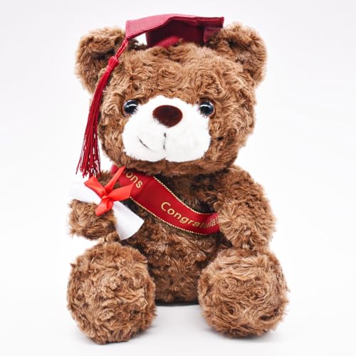 GVMJHYK 23cm Teddybär Plüschtier Bachelor Geschenk Abschluss Geschenk Graduation Gift Niedlicher Teddybär Kuscheltier Bär Brown Abschlussgeschenk für Mädchen Jungen GVMJHYK 23cm Teddybär Plüschtier Bachelor Geschenk Abschluss Geschenk Graduation Gift Niedlicher Teddybär Kuscheltier Bär Brown Abschlussgeschenk für Mädchen Jungen von GVMJHYK