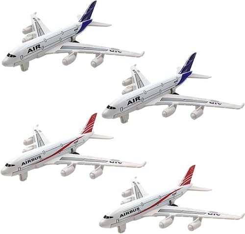 GVMJHYK Flugzeug Modelle Flugzeug Spielzeug Legierung Pull Back Spielzeug für Jahre alte Jungen Mädchen, Kinder Spielfahrzeuge für Kinder Geburtstagsgeschenk (C) von GVMJHYK